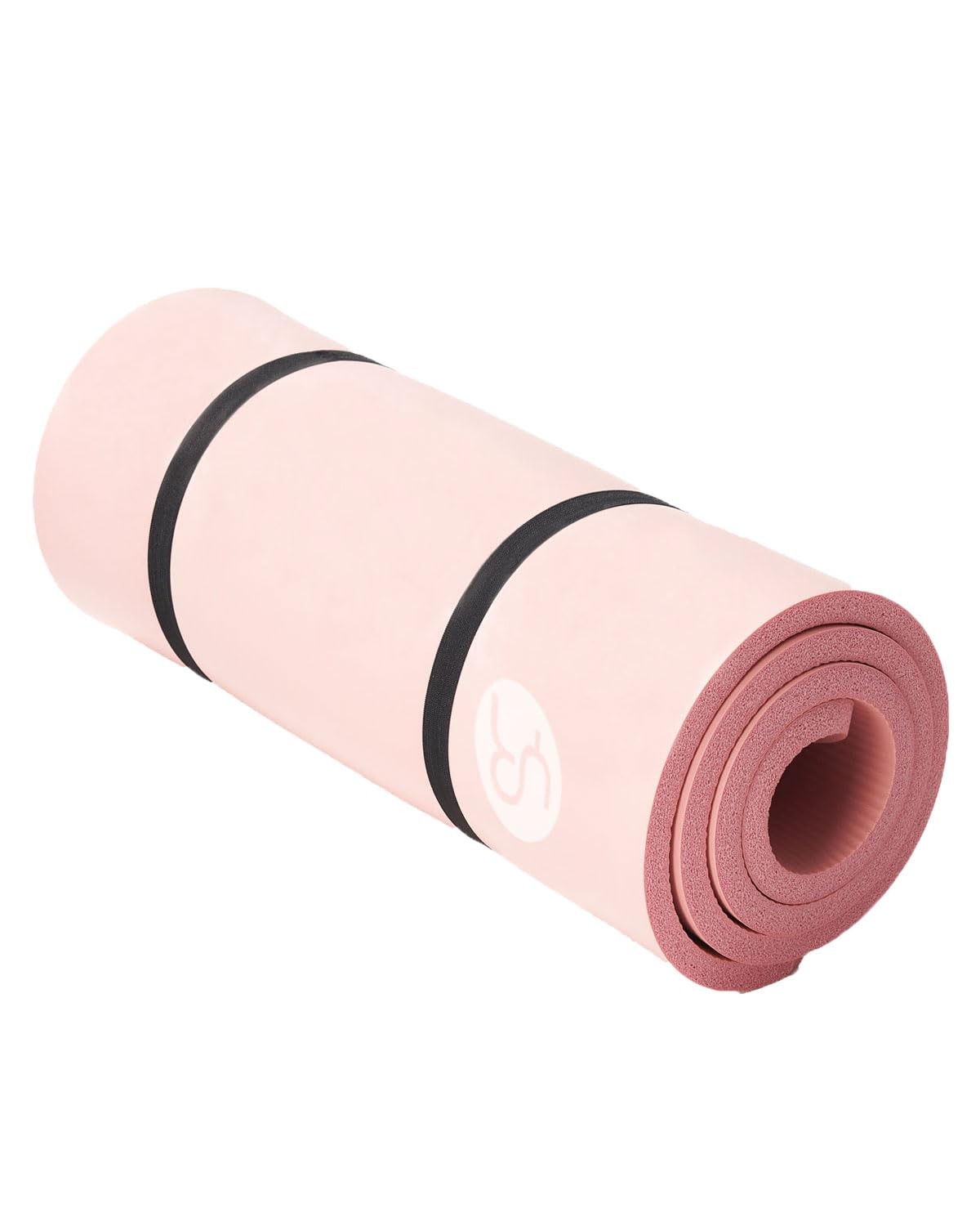 Thick Yoga Mat 195×61×2cm NBR Fitness Mat Gymnastics Mat for Pilates Gym W…