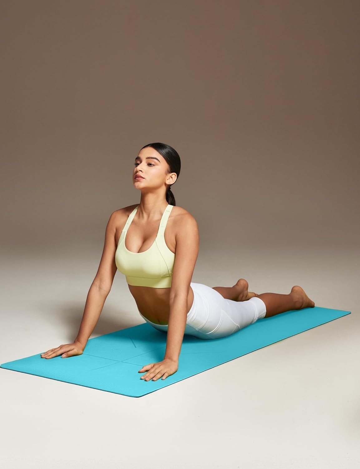 Yoga Mat Non Slip TPE Pilates Exercise Mats for Home Workout Gym Fitness Eco …