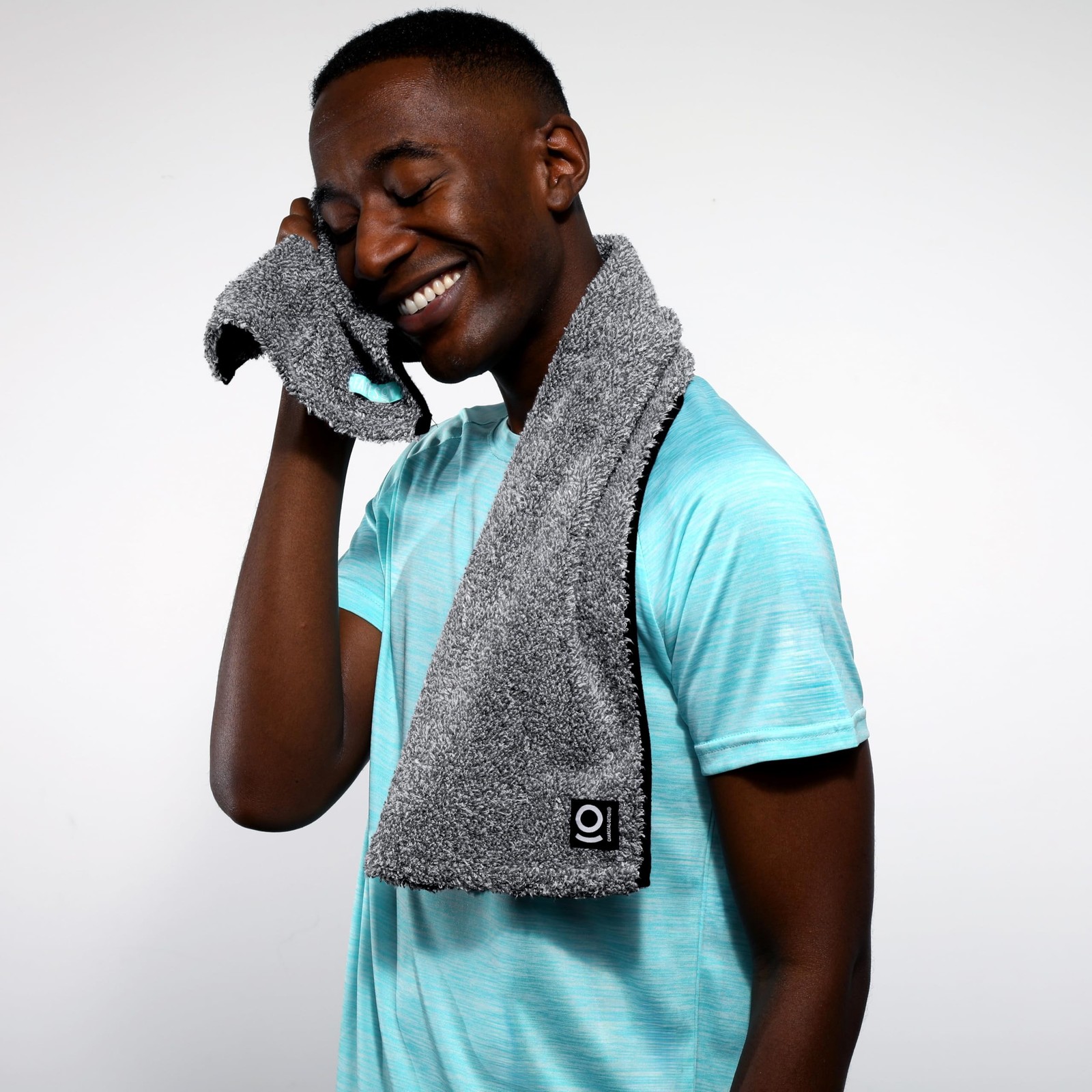 Facesoft Yoga Towel – Infused with Activated Charcoal to Detoxify and Sweat -…