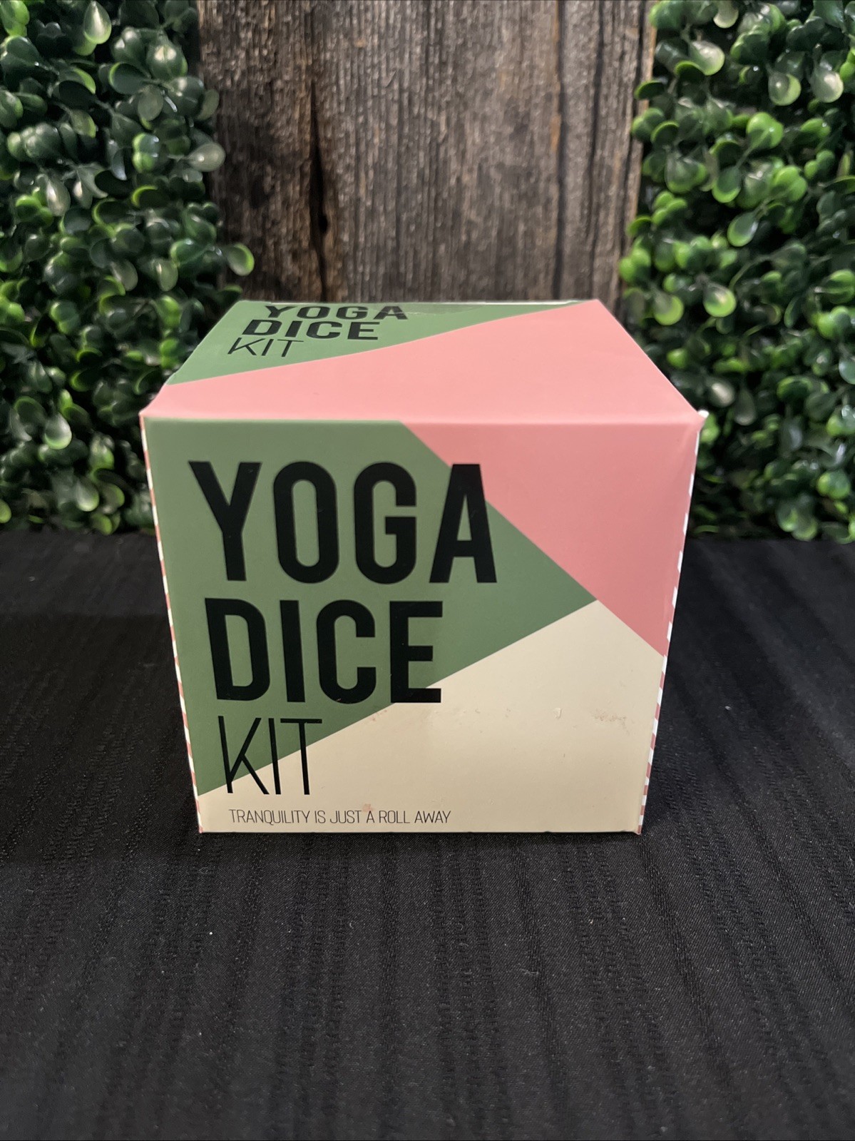 Yoga Dice Kit & Workout Dice (4 Dice) Activities/Durations Multi-Color Brand New