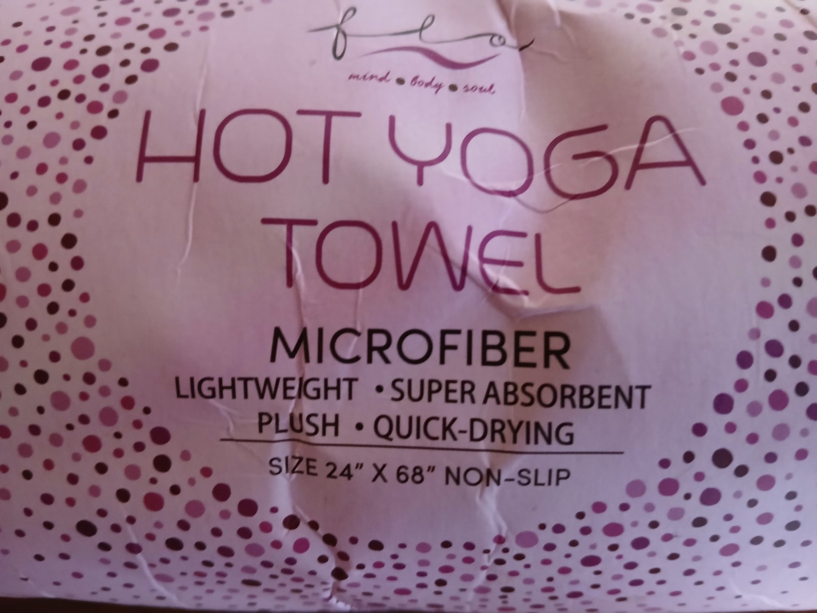 Lot of Yoga & Pilates Towel – NOS