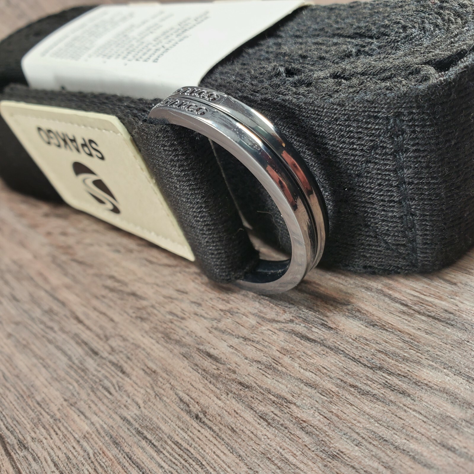 New SPAKGO Yoga STRETCH Strap 100% Polyester Fiber 8ft x1.5in Black Exercise