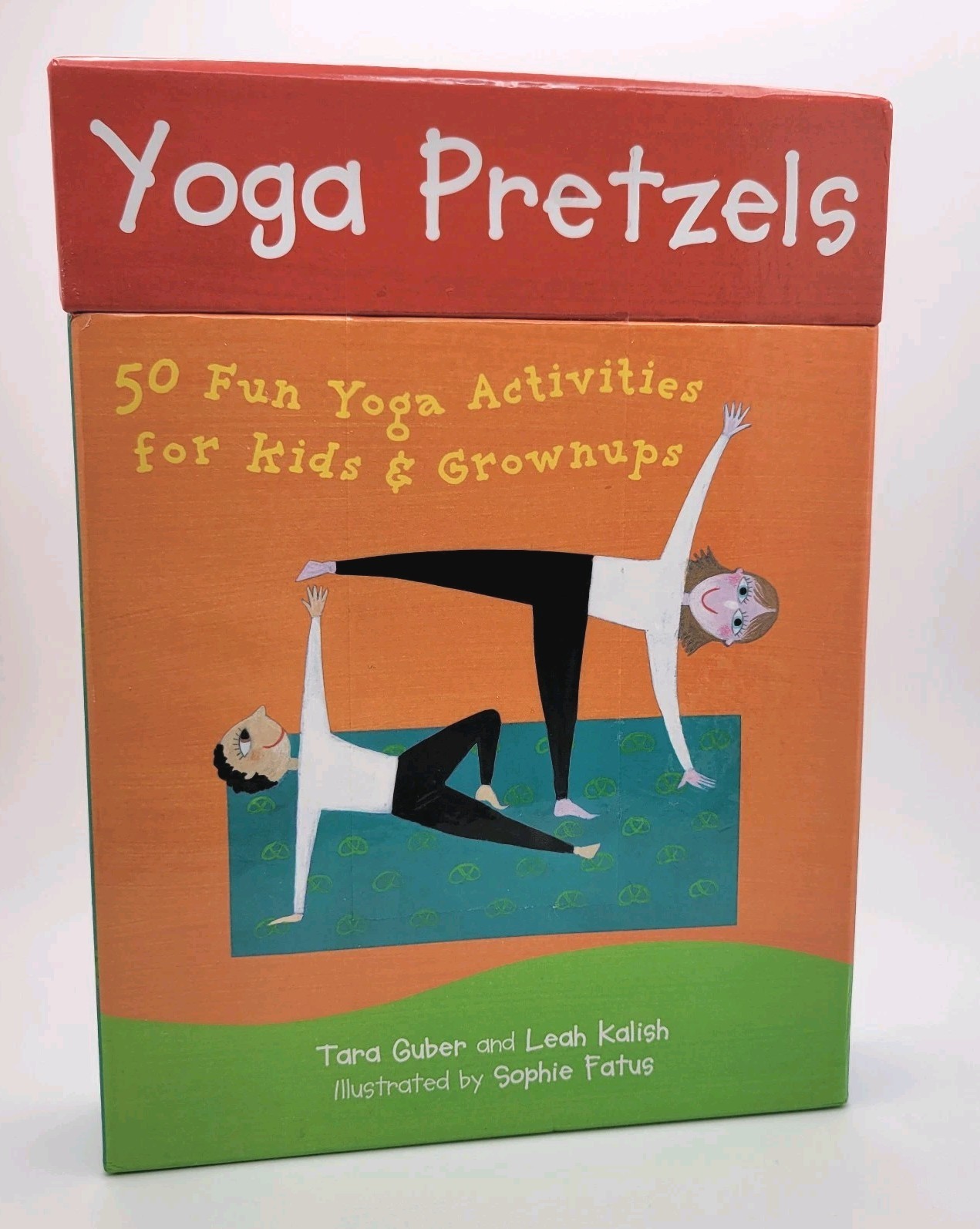 Yoga Pretzels Card Deck 50 Activities for Kids & Adults Barefoot Books NEW