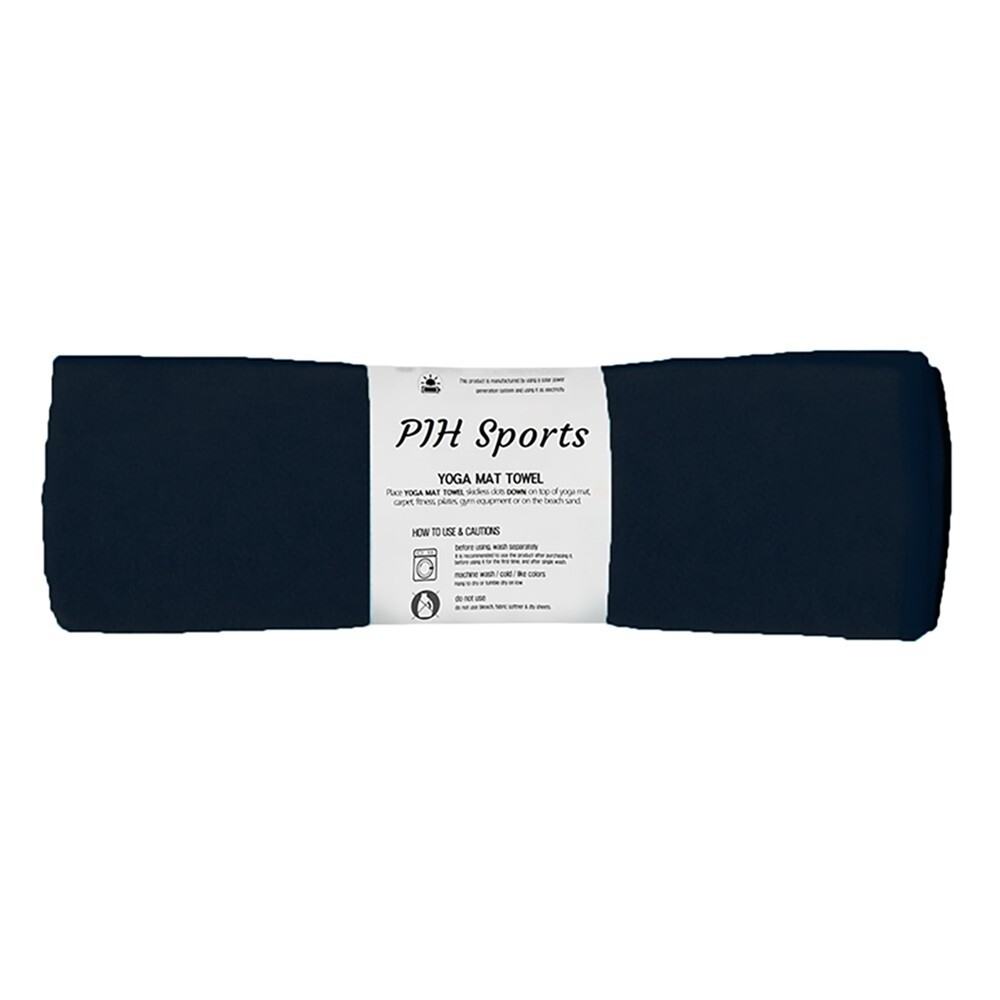 Yoga Beach Mat Towel Recycled Microfiber Quick Dry Gym Picnic Sand Blanket 24×68