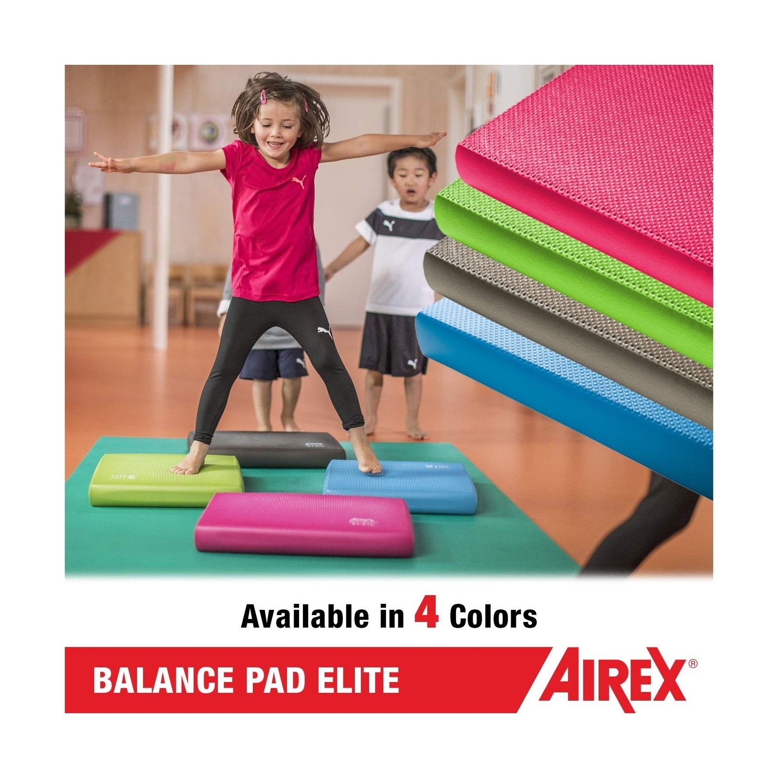 AIREX Balance Pad – Stability Trainer for Balance, Stretching, Physical Th