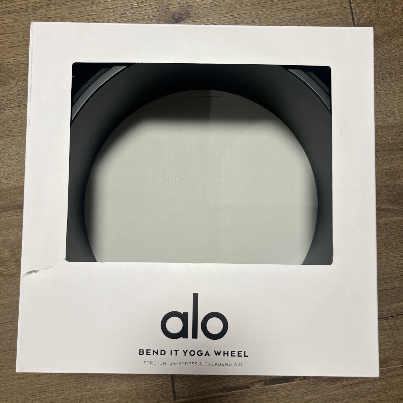 NWB ALO Bend It Yoga Wheel- BRAND NEW, Stretch, De-STRESS, Backbend Aid