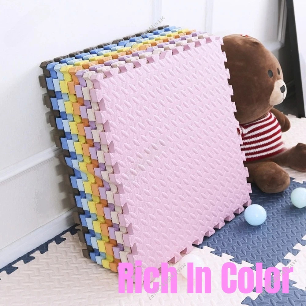 9/12Pcs 60X60X1Cm Large Interlocking Yoga Mat Home Gym Yoga Mat Foam Fitness Non