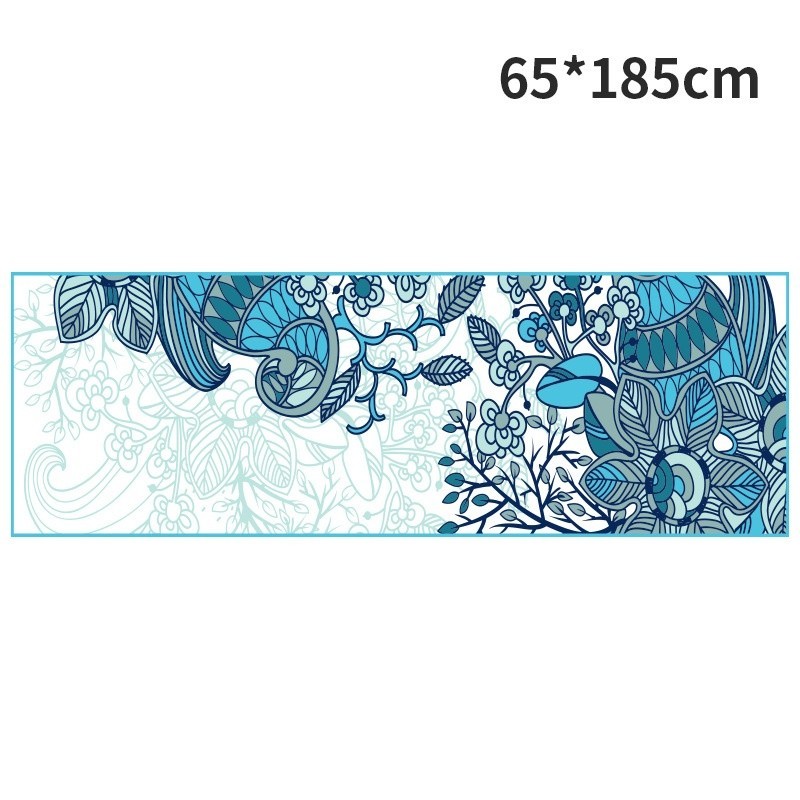 Mandala Yoga Mat Soft Non-Slip Exercise Mat for Yoga & Meditation 185x65cm