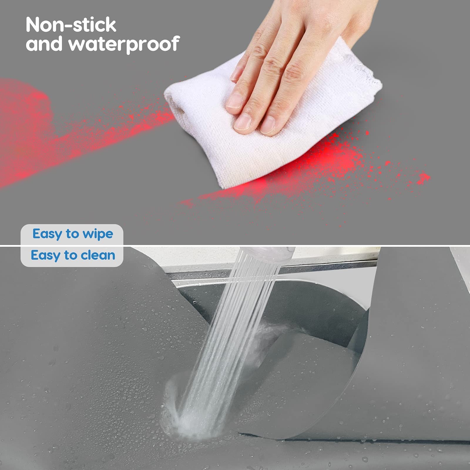 AECHY Extra Large Silicone Mat 35.3&Prime;x23.5&Prime;x0.08&Prime;, Multipurpose Silicone Mat T…