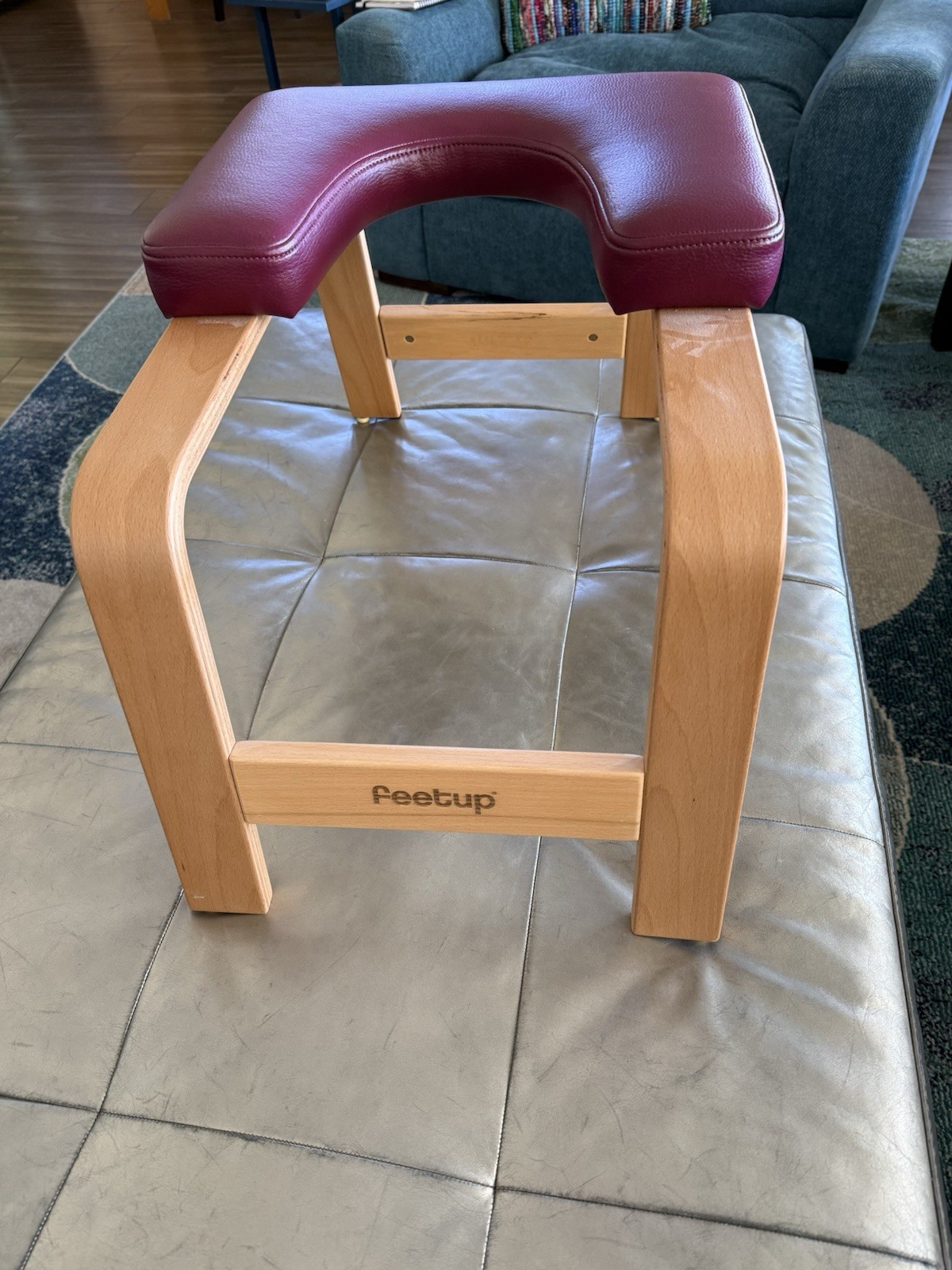 FeetUp Feet Up Yoga Inversion Trainer Headstand Bench/Wine