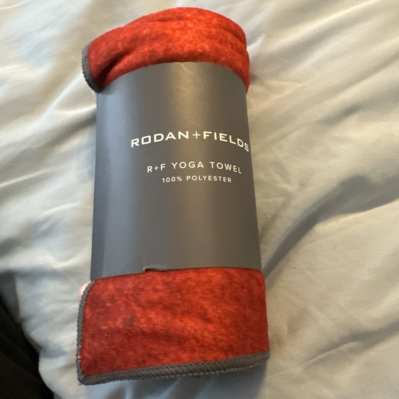 New Rodan Fields Red/Pink Yoga Towel