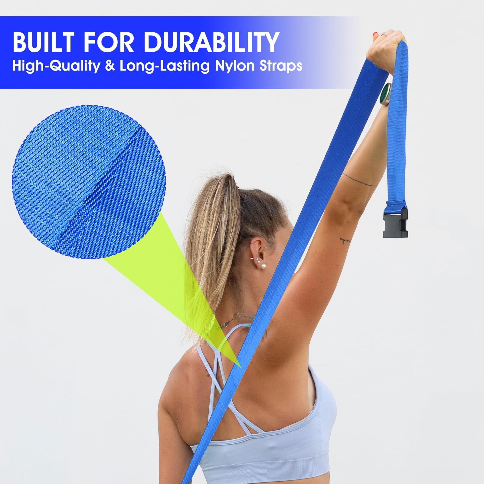 Physical Therapy Strap, Extremity Mobilization Belt, Manual Traction Strap, A…
