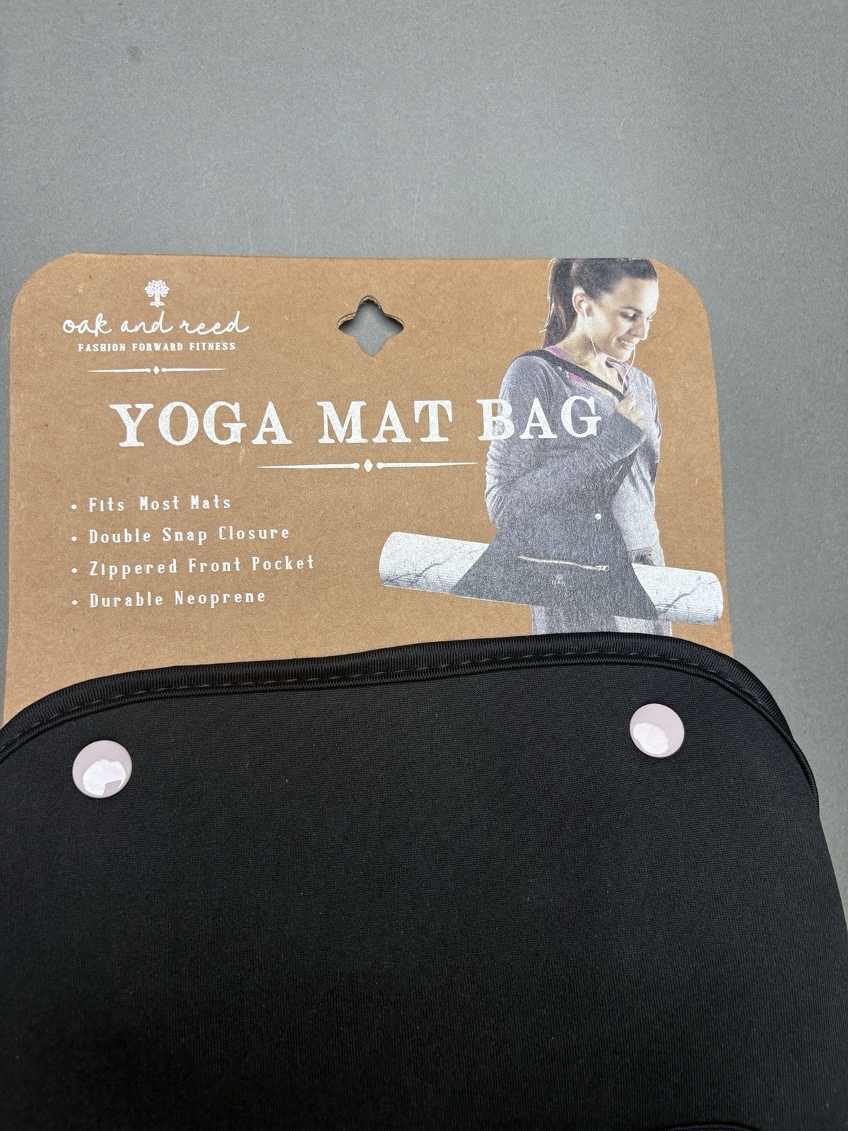 Oak And Reed Fashion Forward Fitness Yoga Mat Bag Carrier