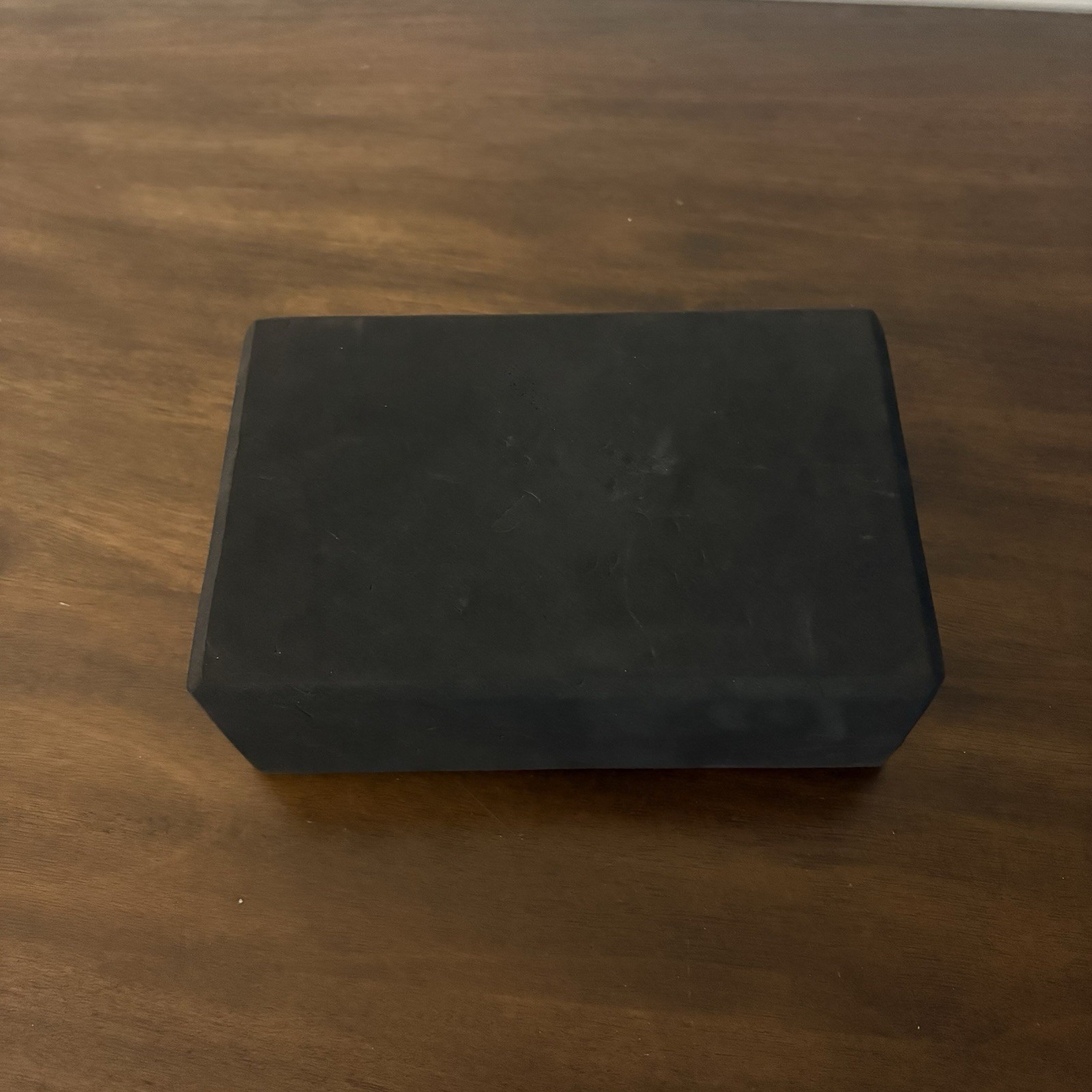 Free Spirit Black Yoga Block 9x6x3 Some Wear Exercise Rehab Bolster RFS