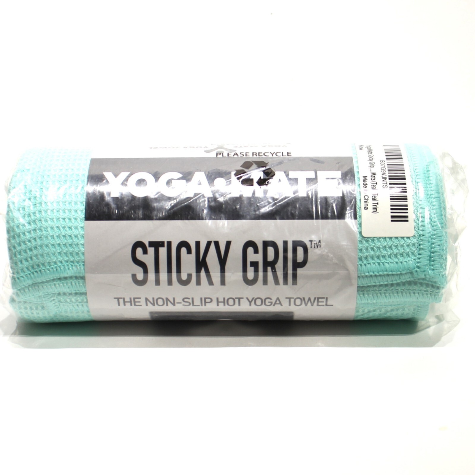 Sticky Grip Yoga Towel Non-Slip Towel for Hot Yoga Anti-Slipping Microfiber Teal