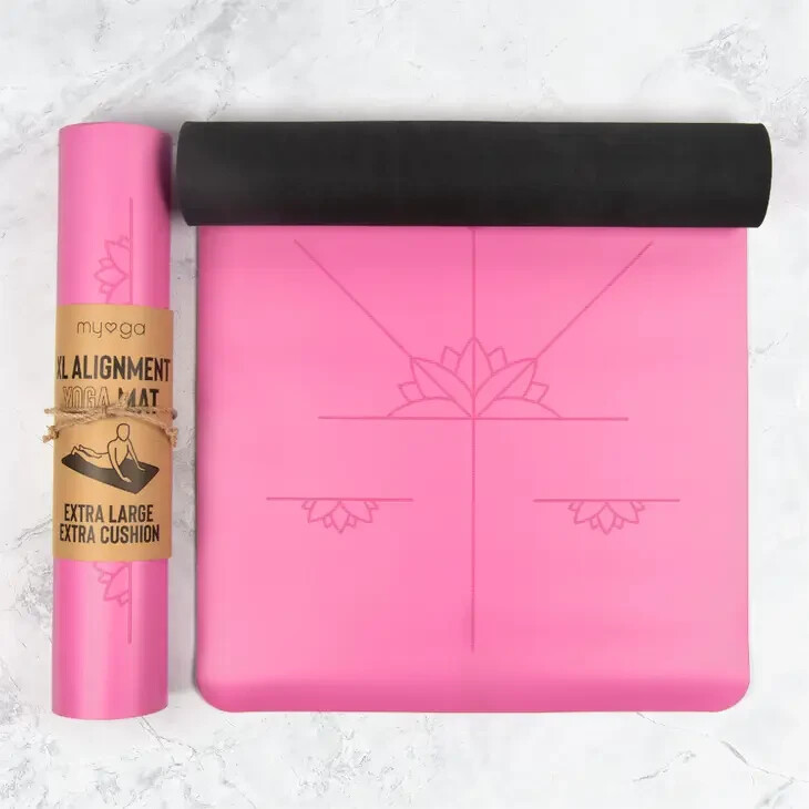 Extra Large Alignment Yoga Mats