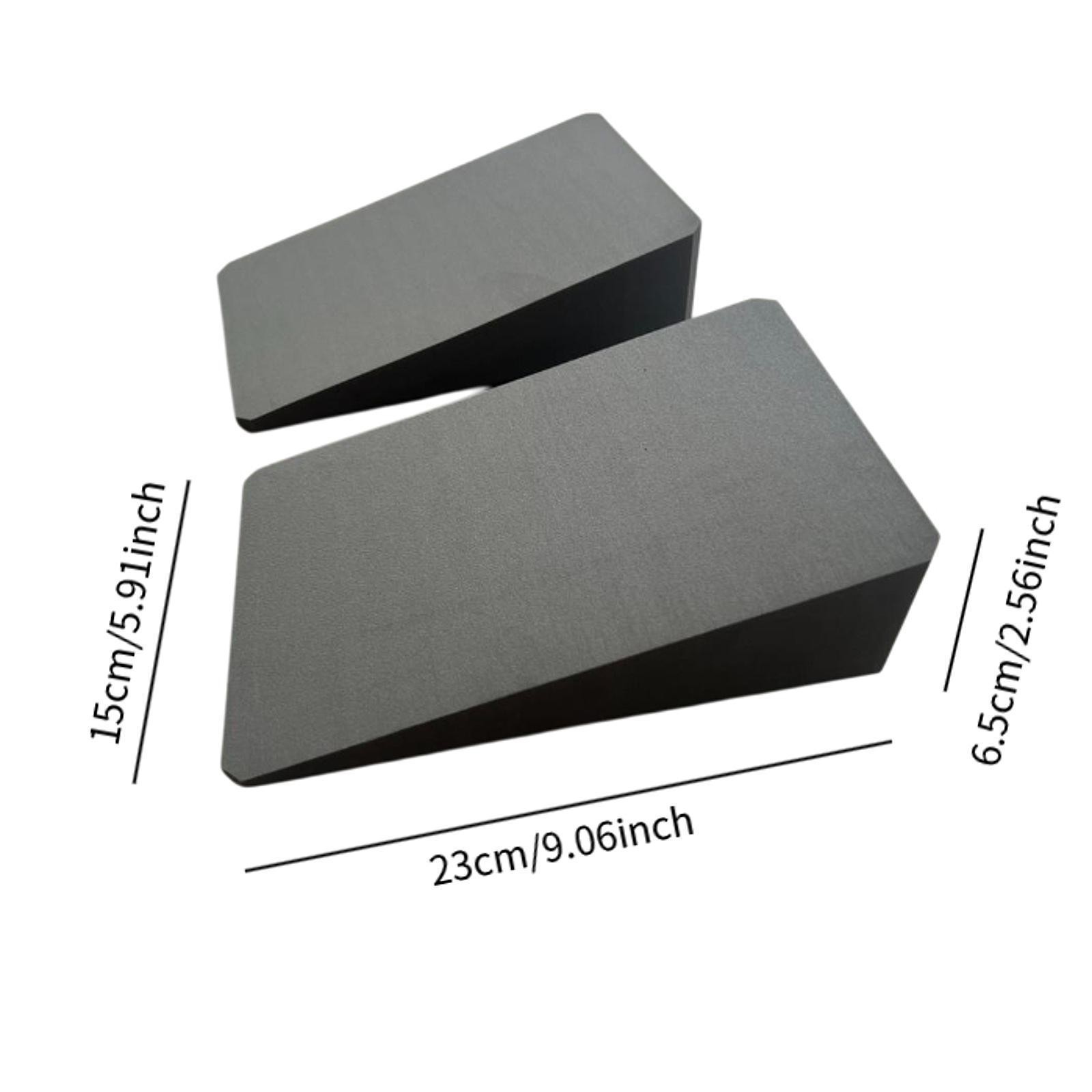 1 Pair Squat Wedge Blocks Calf Stretch Wedge for Balancing Home Gym Fitness