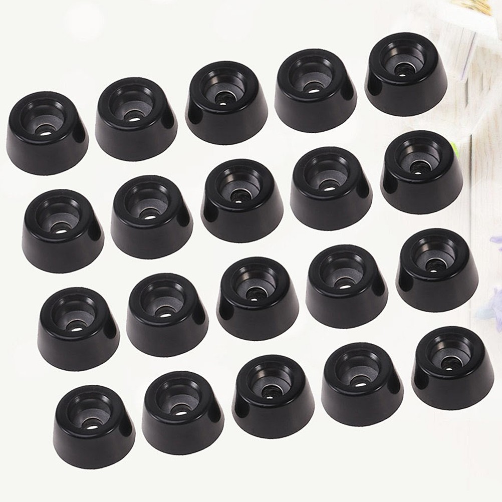 20Pcs Reusable Chair Feet Protectors Round Silicone Covers for Hardwood Floors
