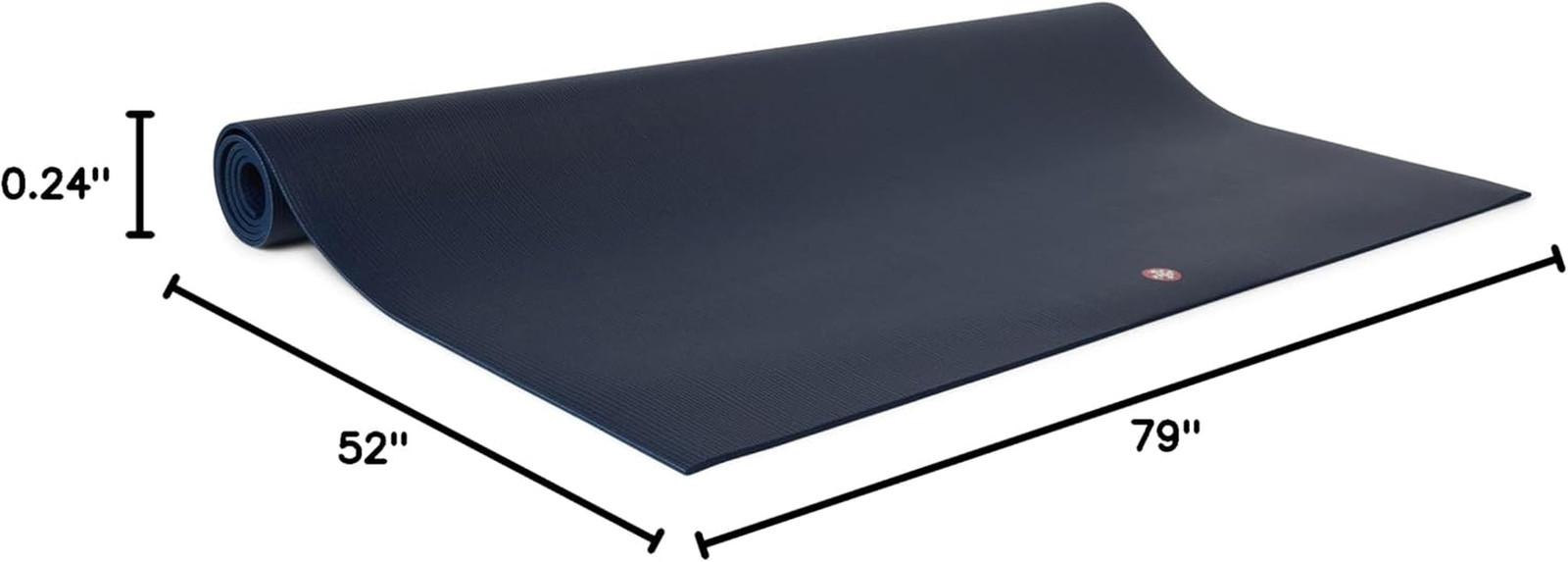 Manduka PRO Long & Wide Yoga Mat 79&Prime; – 6Mm | Lifetime Durability | Hygienic Cons