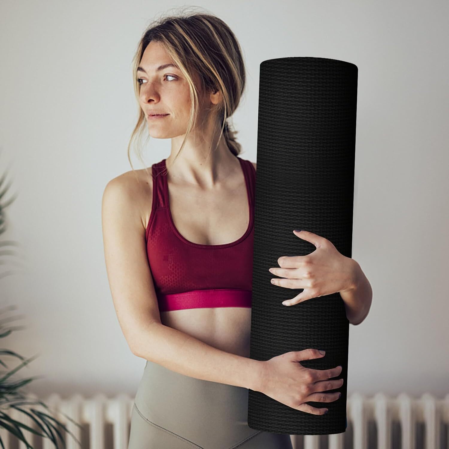 Yoga Mat – Non-Slip, Cushioned for Comfort, Free Shipping – Perfect for All Work