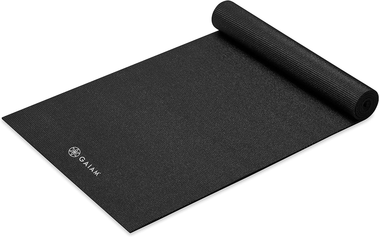 Gaiam Yoga Mat – Premium 5Mm Solid Thick Non Slip Exercise & Fitness Mat for All