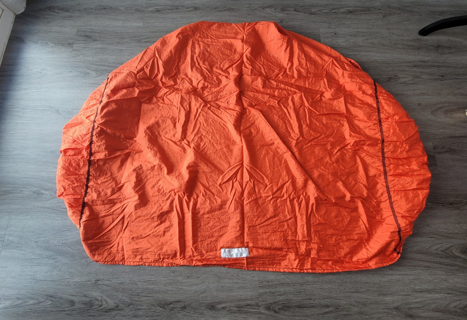 Yoga Body Naturals 100% Nylon Hammock With Clips Orange Red No Other Accessories