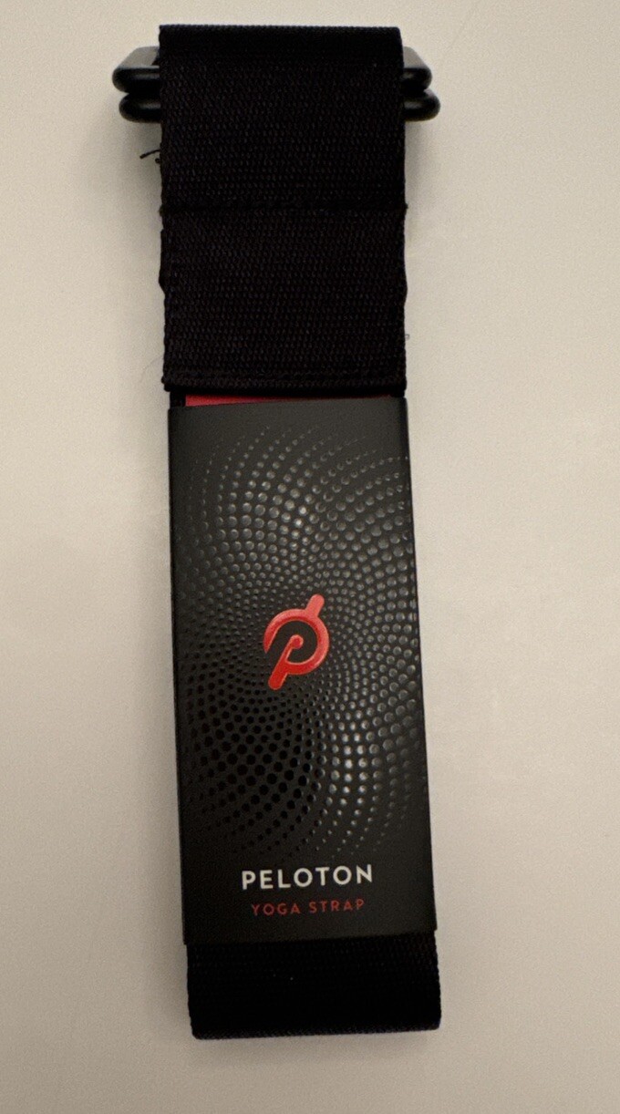 Peloton 10 Foot Yoga Strap Solid Black 10’ By 1.5” NWT CHARITY