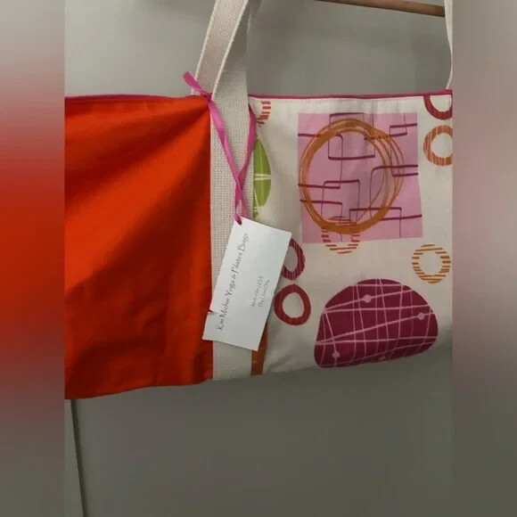 New Kim Michie Colorful Yoga And Pilates Bag Orange/Pink