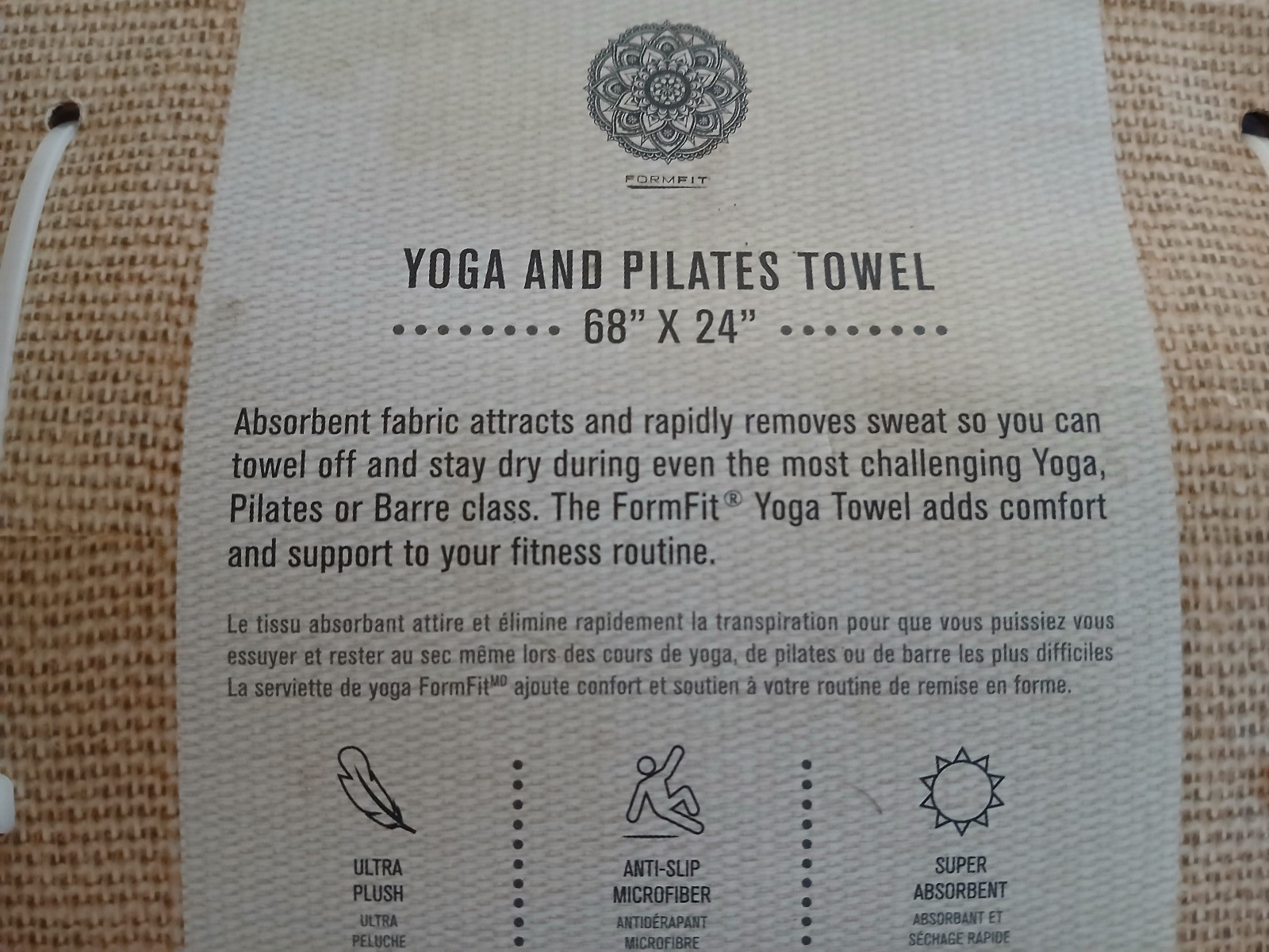 Lot of Yoga & Pilates Towel – NOS