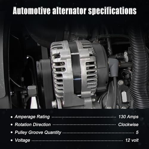 Altemnator Compatible with Cruze 2016-2019 1.4L L4, Malibu 1.5L L4