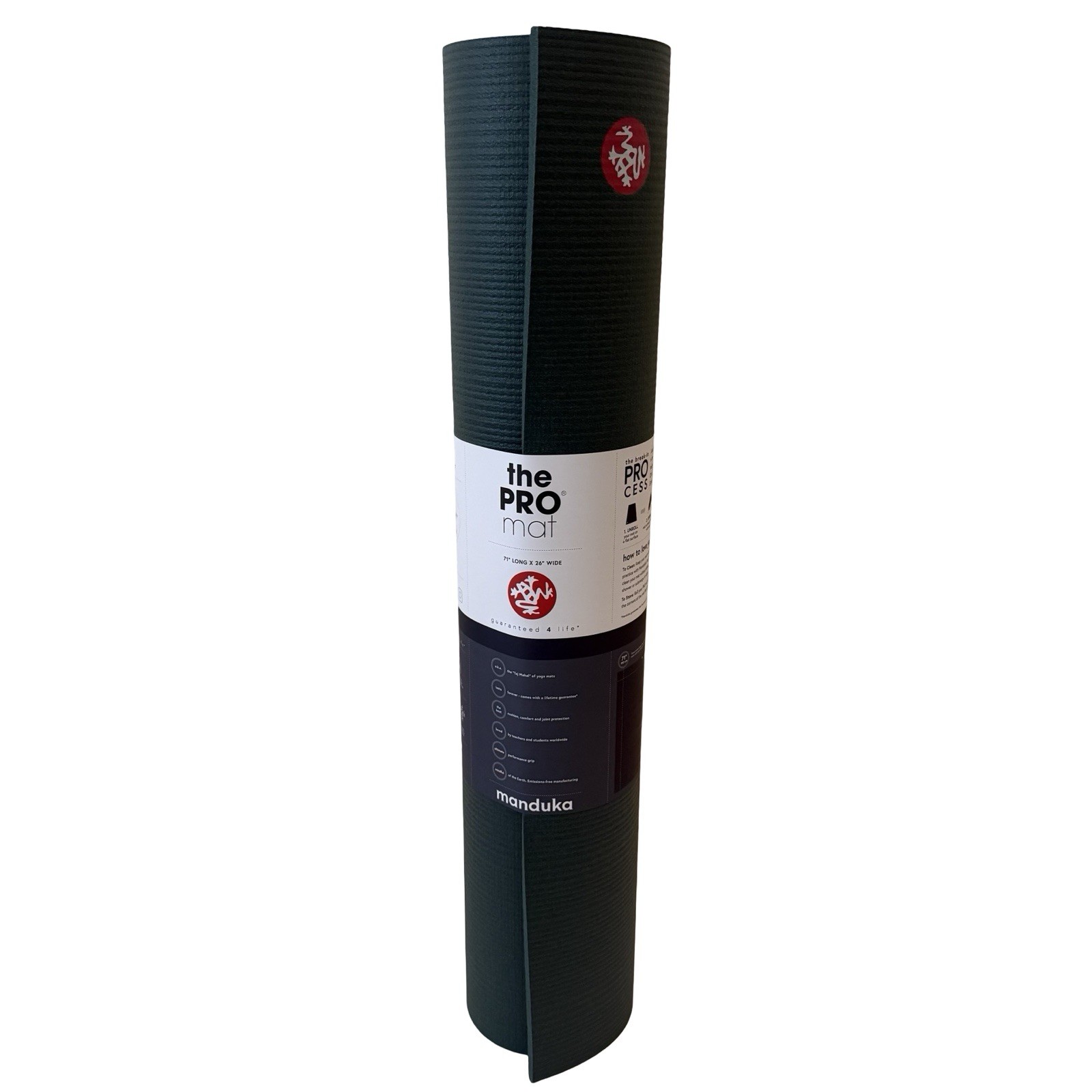 Manduka PRO Yoga Mat 6Mm Lifetime Durability Hygienic Construction 71 X 26 New