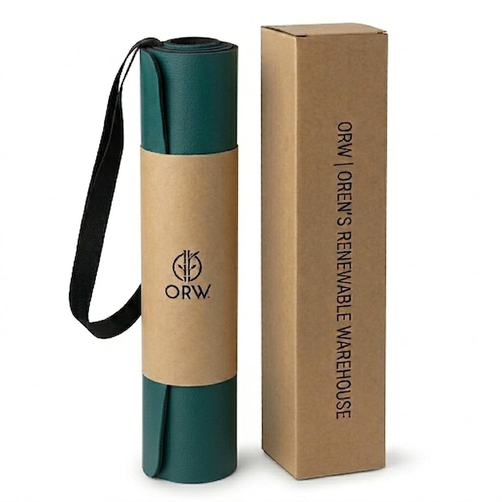 Yoga Mat PU Rubber, Non 72 x 24 inches, Blackish Green Rubber 72×24