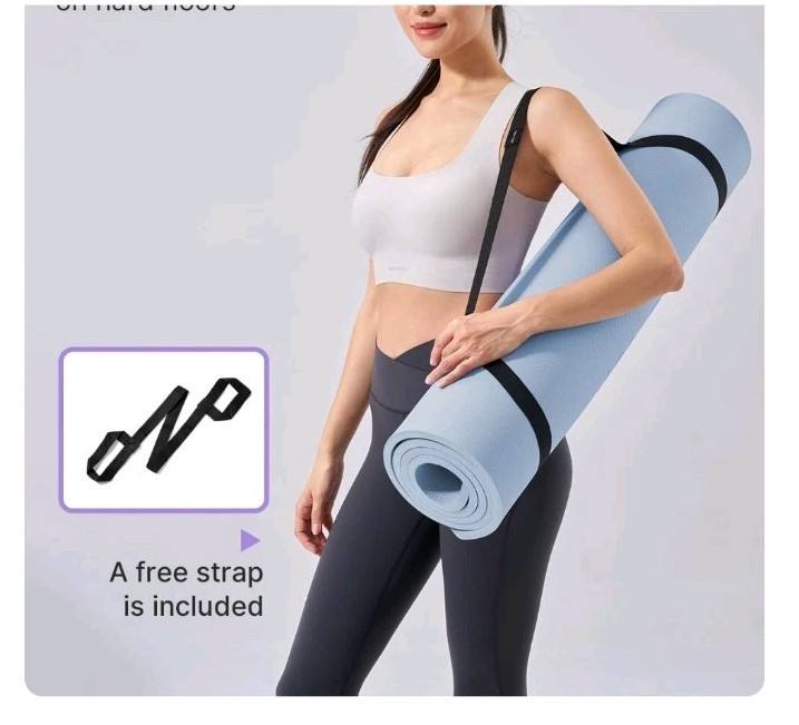 YOTTOY Yoga Mat Extra Thick Professional TPE Exercise Non-slip Gym Fitness NEW!