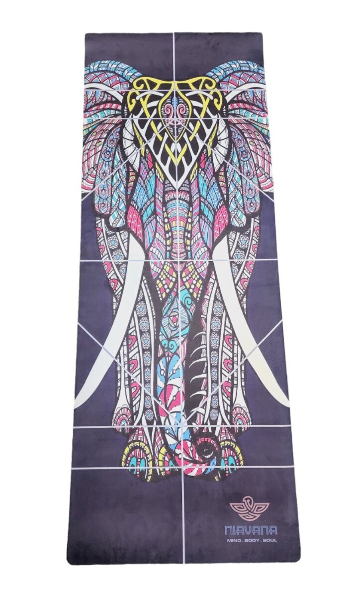 NIRVANA Pro Yoga MAT Large 72in x 26 in x 4.5mm Thick Non Slip Yoga Mat with Bag