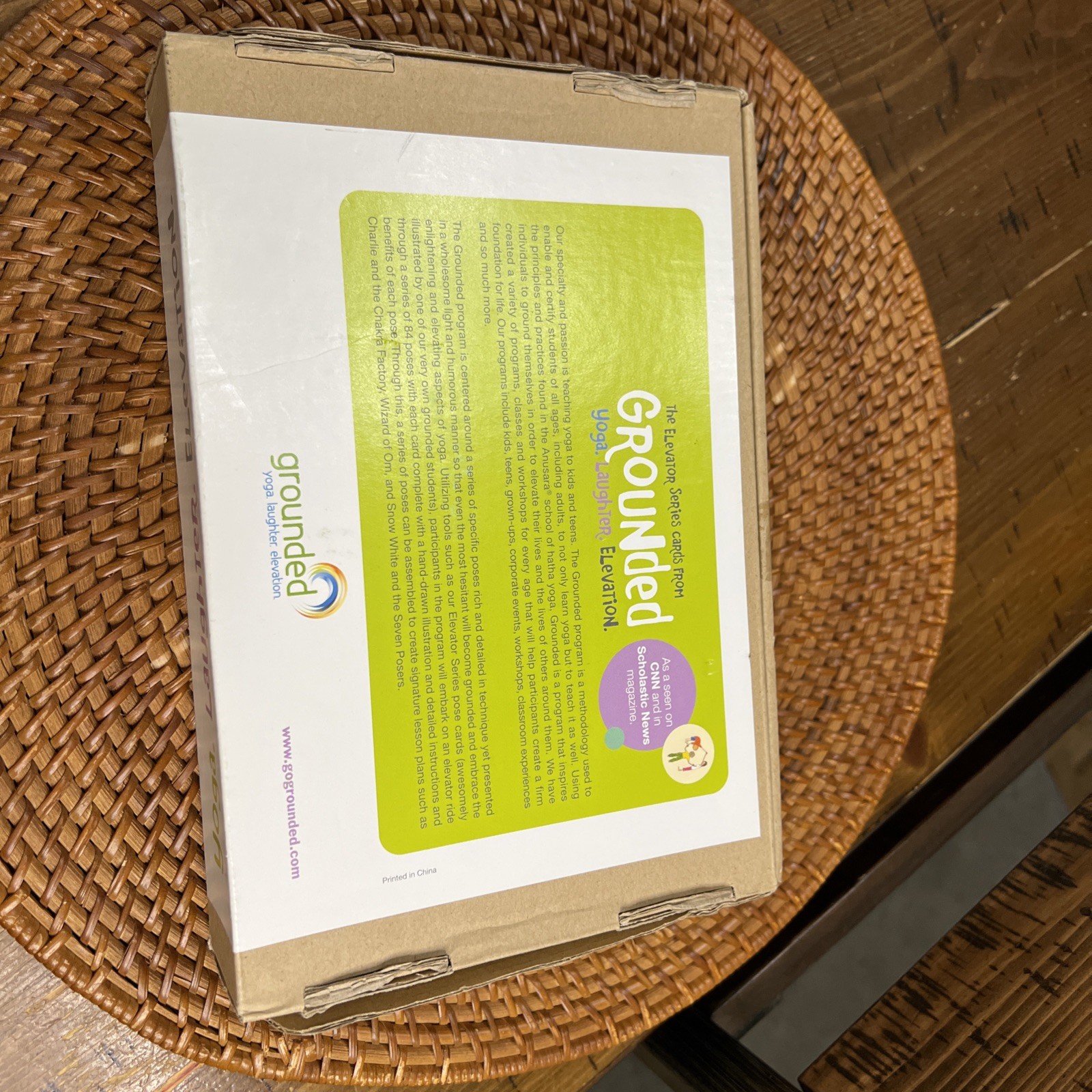 Grounded Yoga, Laughter, Elevation The Elevator Series Pose Cards For Children