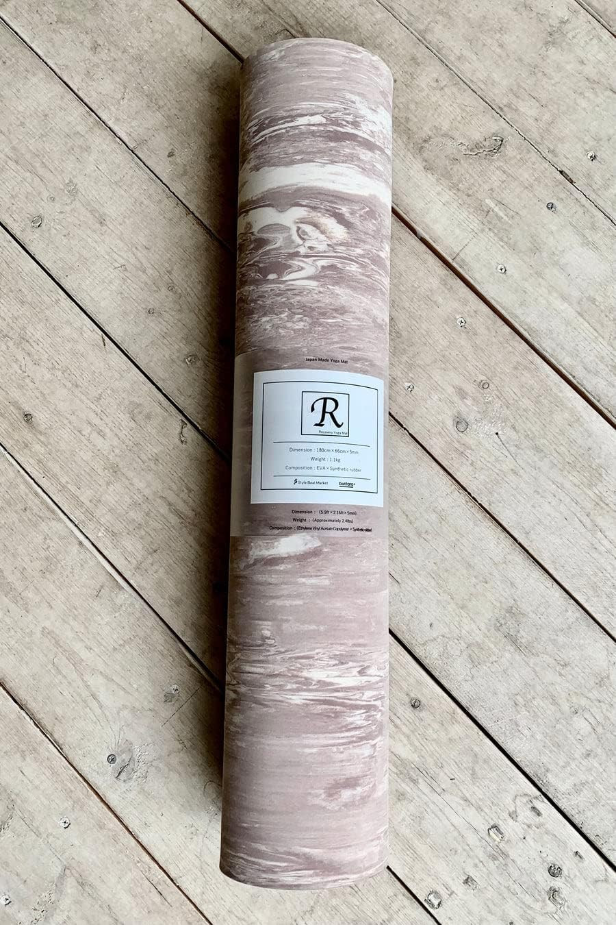 Premium Lightweight Yoga Mat – 5mm Thick, Made in Japan