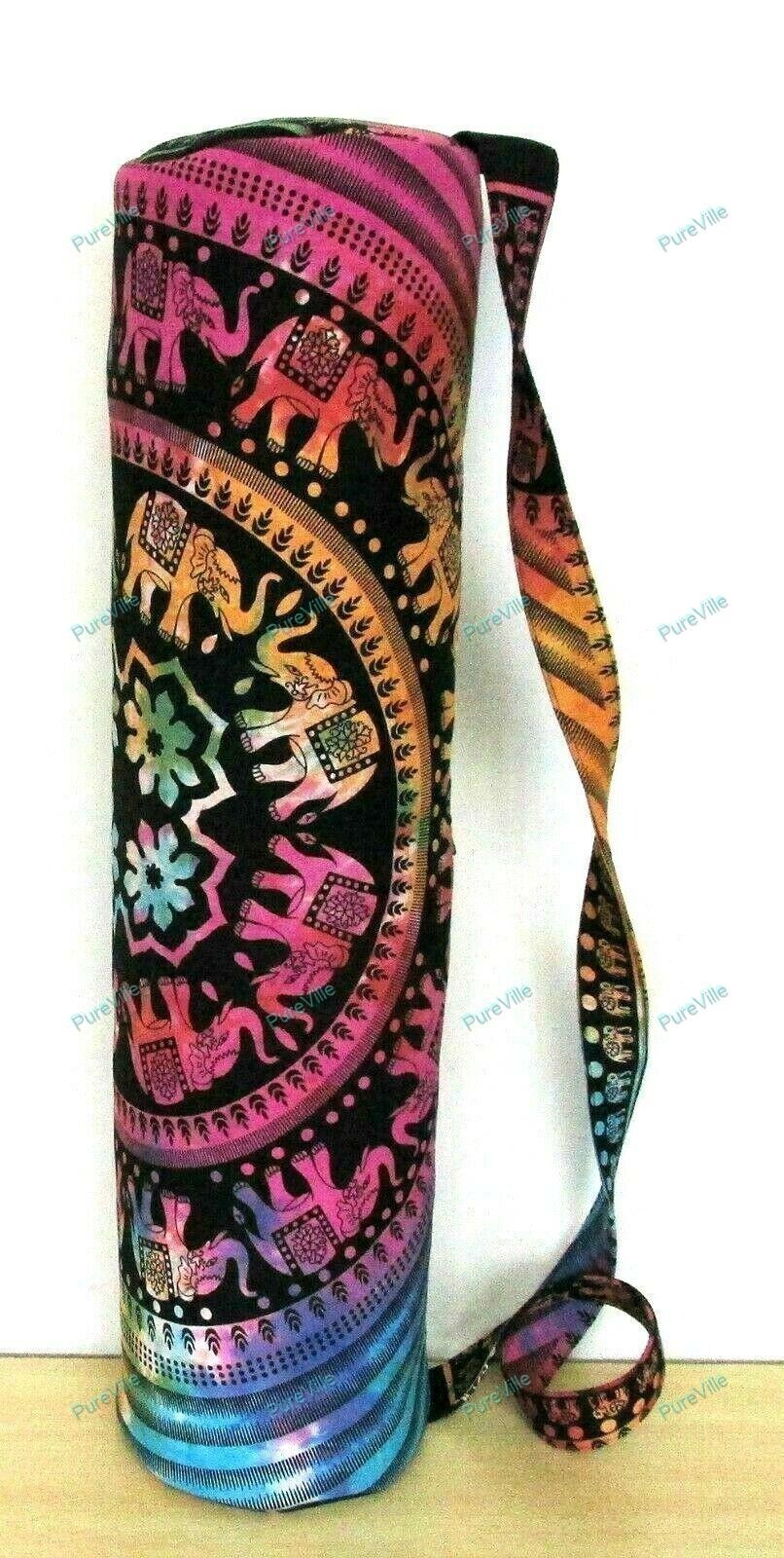 Indian Yoga Mat Carrier Bag Round Mandala Best Quality Bag Shoulder