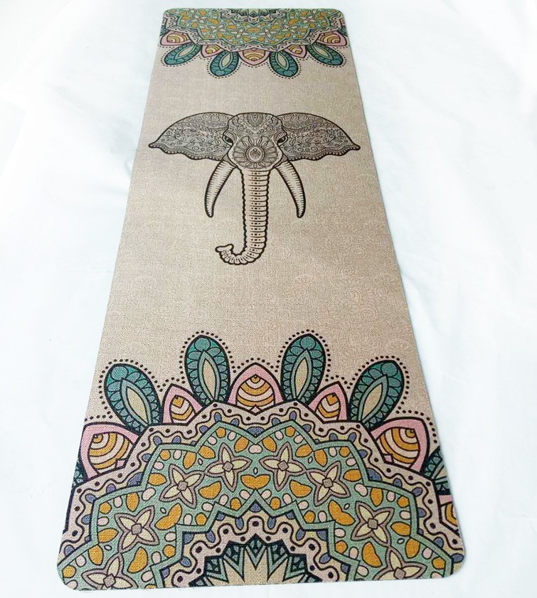 Wild Flower Suede Mat