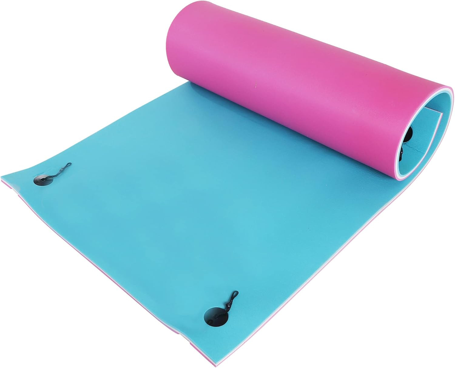10&prime; X 5&prime; / 16.5&prime; X 5&prime; Lily Pad Floating Mat, 3-Layer Lily Pad Swimming Pool Floa