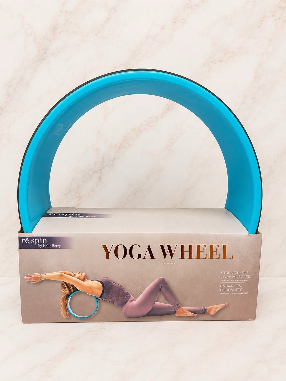 re•spin by Halle Berry Yoga Wheel – Premium Yoga & Stretch Wheel
