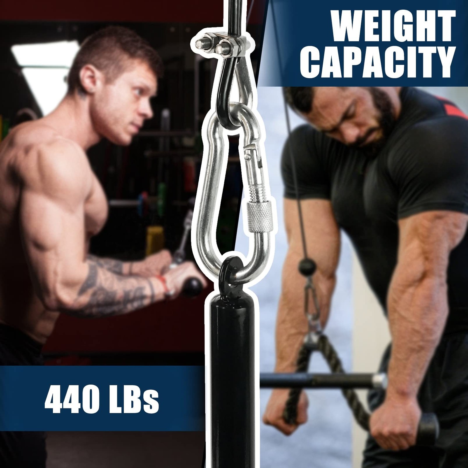 Luwint Fitness Pulley Cable Replacement, 79 » 118 » 157 » Adjustable Gym Cabl…