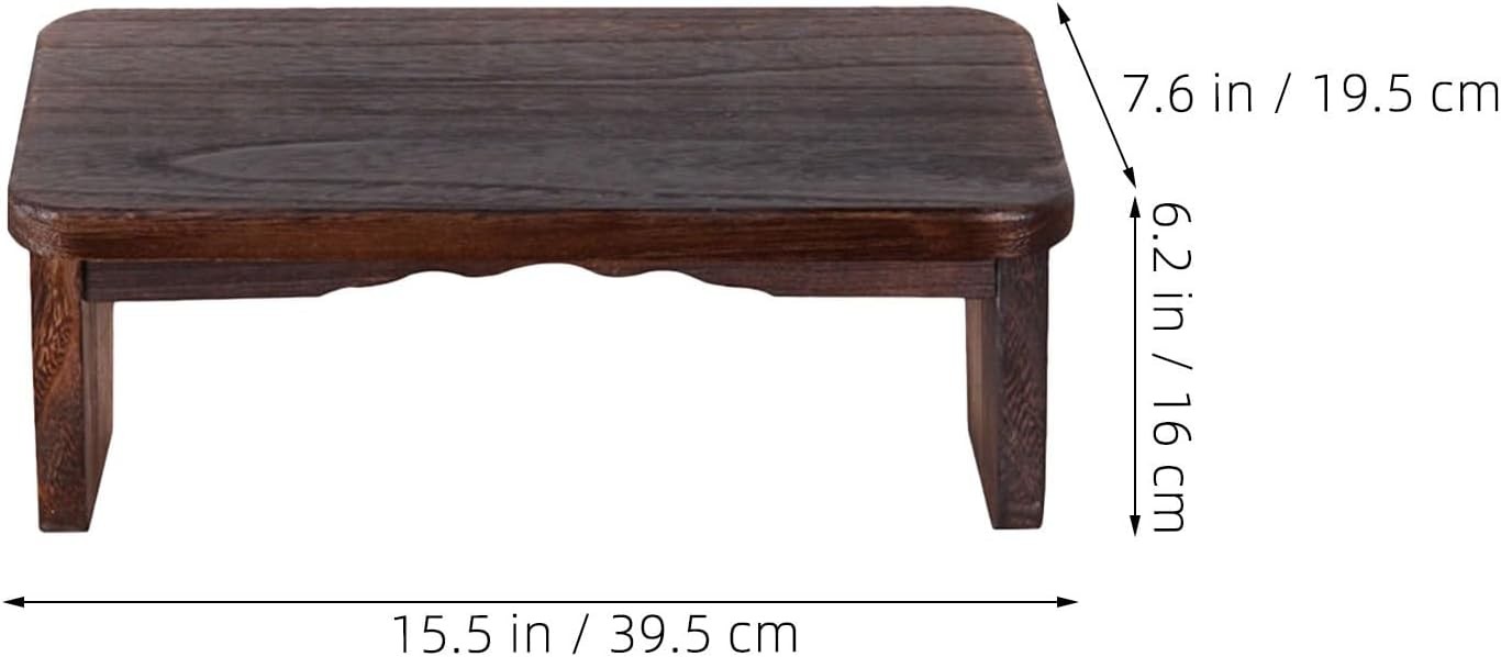 Solid Wood Zen Meditation Stool – Kneeling Bench for Prayer & Meditation