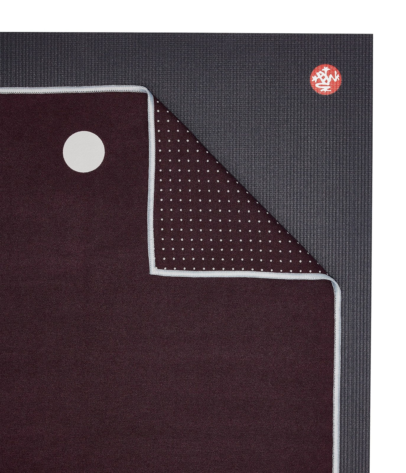 Manduka Yogitoes Hot Yoga Mat Towel – 71&Prime; | Moisture Activated Grip | Patente…