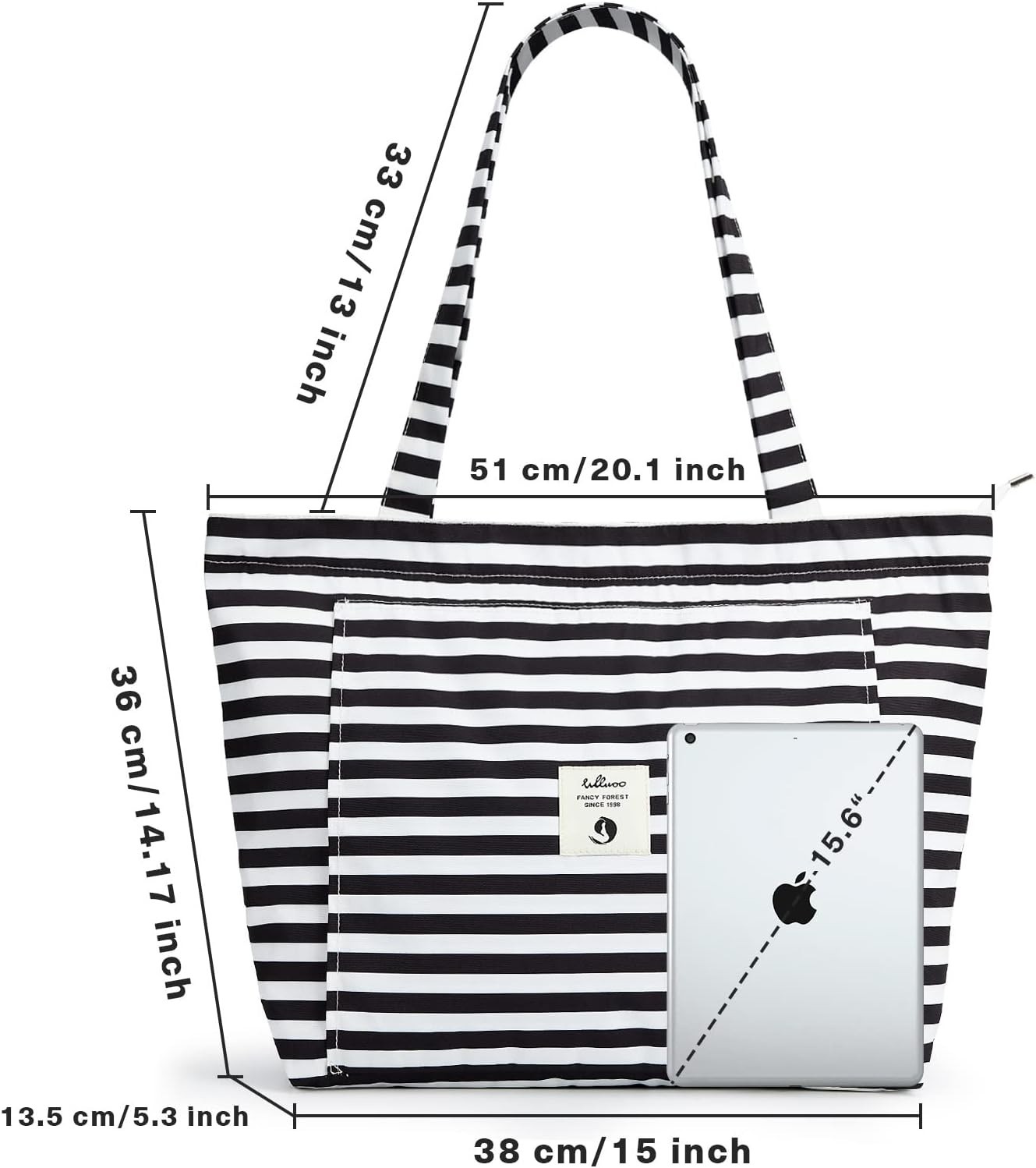 Yoga Bags for Women with Yoga Mats Bags Carrier Carryall Canvas Tote stripes