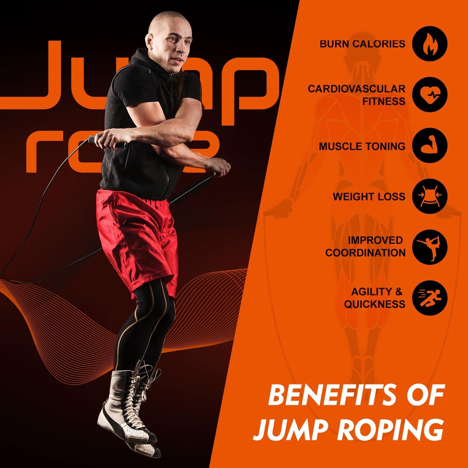14 Pack Adjustable PVC Jump Rope for Cardio Fitness – Versatile Jump Rope for…