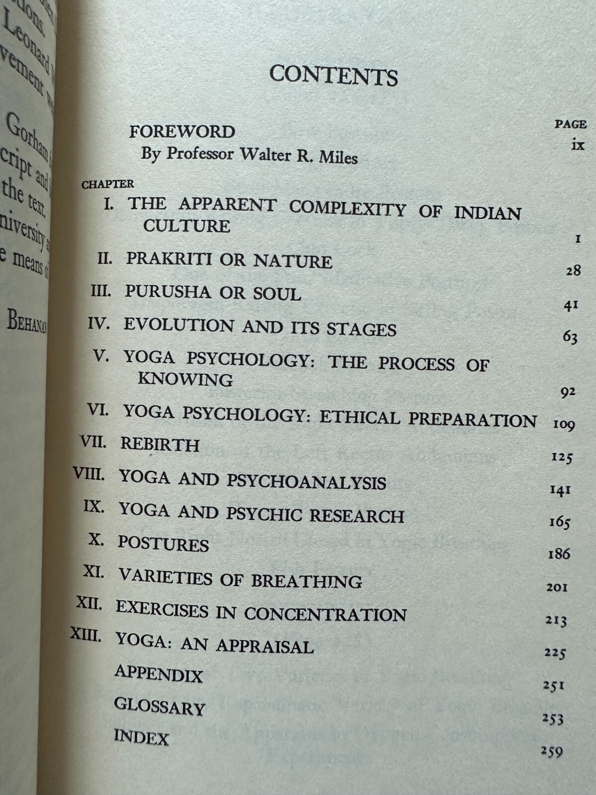 Yoga A Scientific Evaluation by Kovoor T. Behanan 1959 Dover Edition