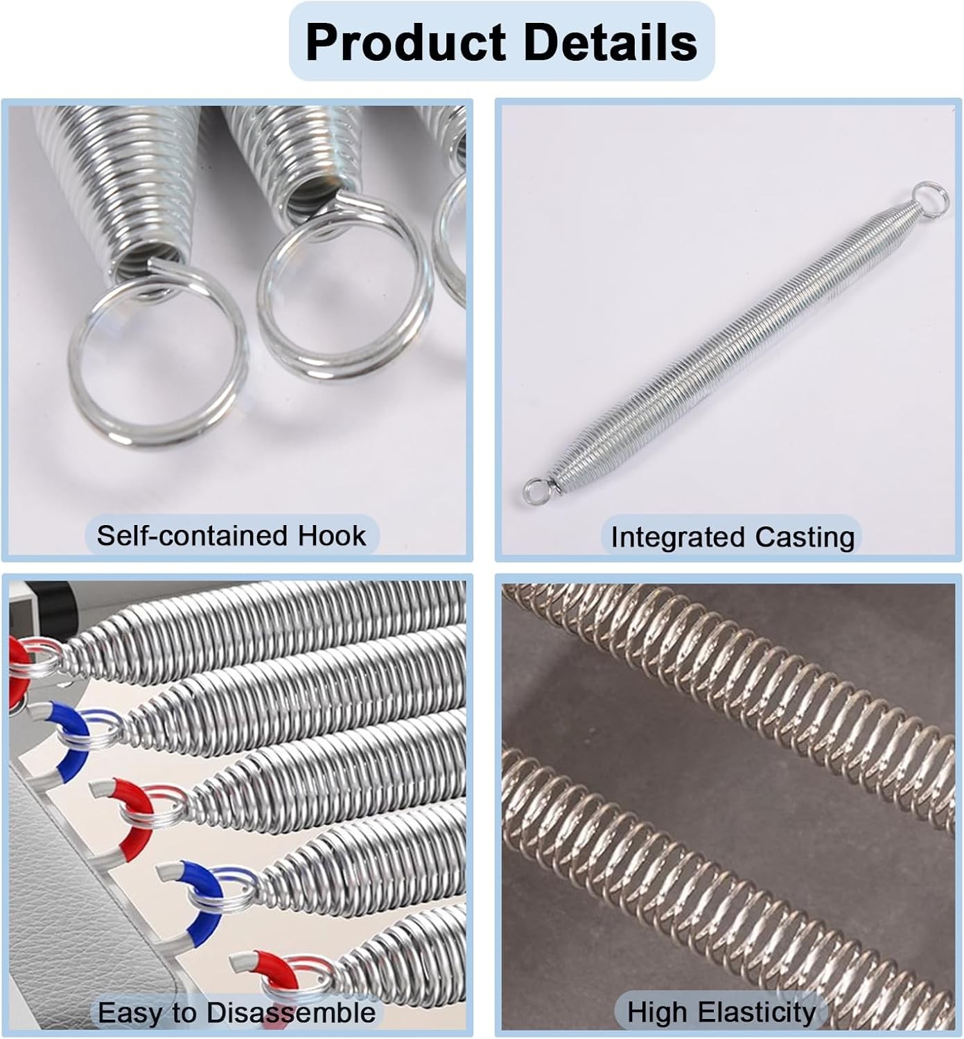 Pilates Reformer Springs Accessories, Additional Springs for Pilates Equipmen…