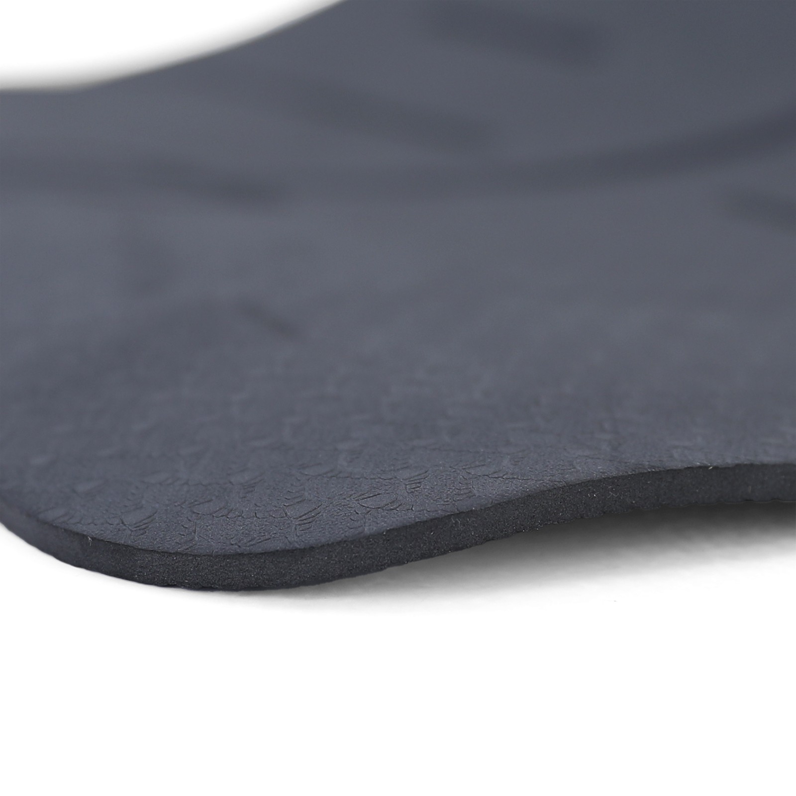 Premium yoga mat with symbols TPE black 182x61cm also for fitness Pilates