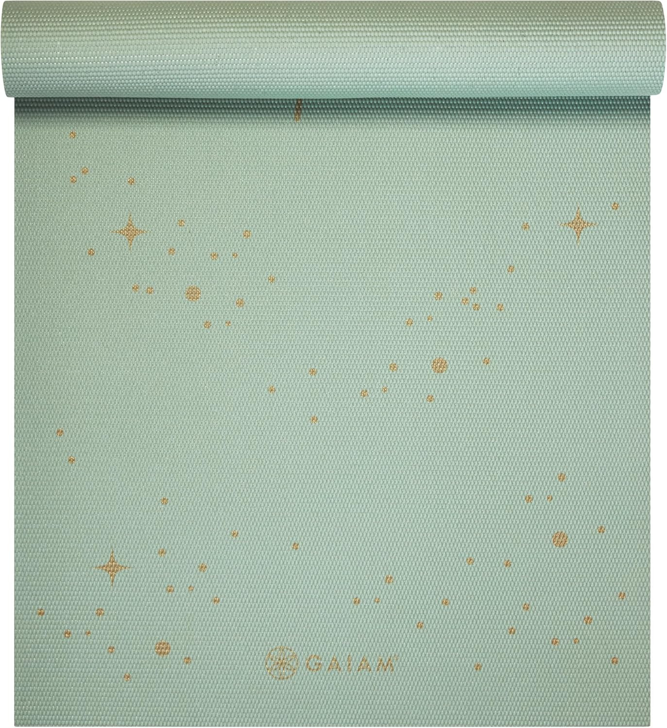 Gaiam Yoga Mat – Premium 6Mm Print Extra Thick Non Slip Exercise & Fitness Mat f