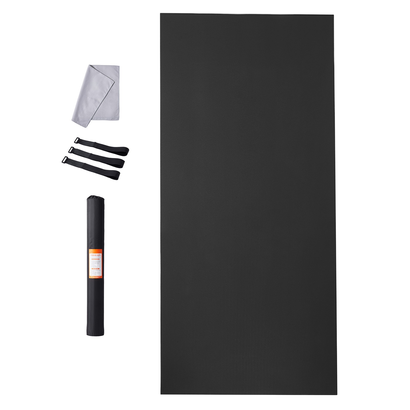 Uimoso Exercise Mat Non Slip Yoga Mat Gym Fitness Pilate Workout Mat (12x6ft)